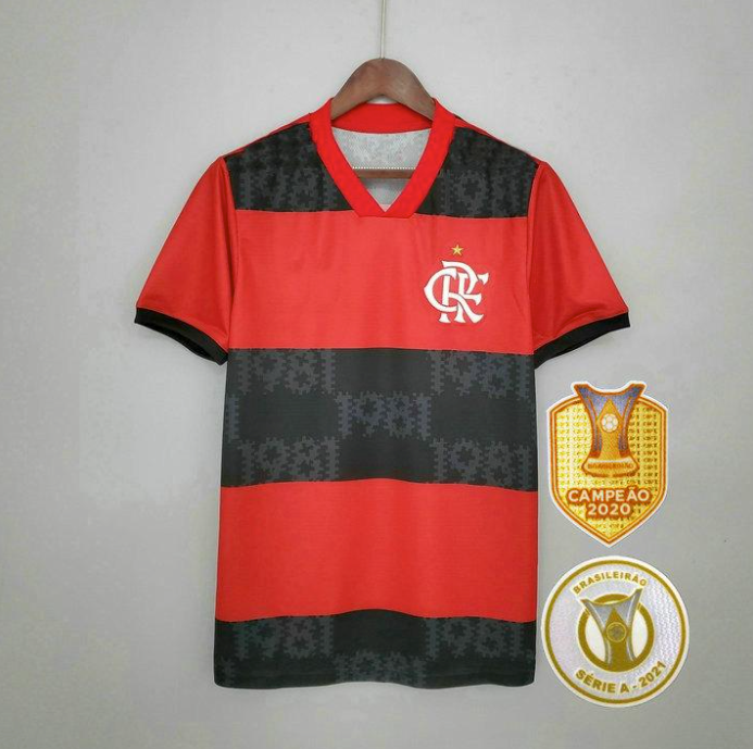 Camisa Adidas Flamengo I 2021 Libertadores / Brasileirao