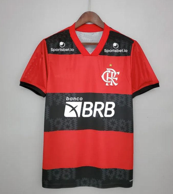 Camisa Adidas Flamengo I 2021 Libertadores / Brasileirao